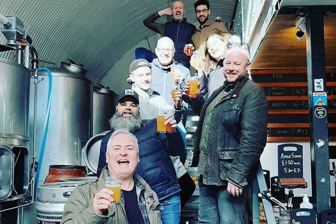 A craft beer tasting tour of the Bermondsey Beer Mile - Mash Paddle Brewery brings another comparison