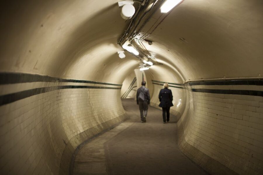 Aldwych: Hidden Tube Station Guided Tour - The ticket hall and original lifts