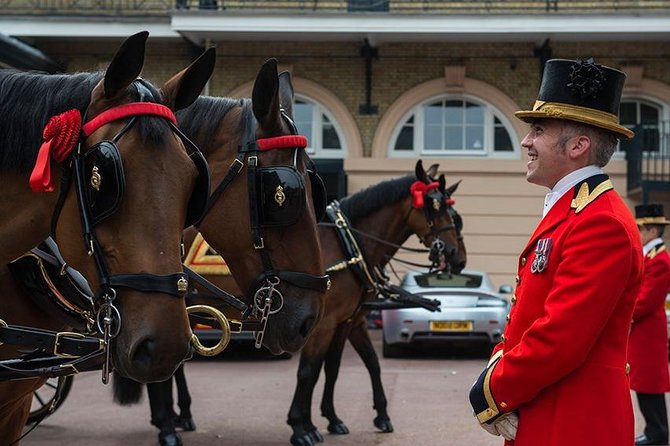 Buckingham Palace: Admission ticket to The Royal Mews - The first look at royal coaches and carriages