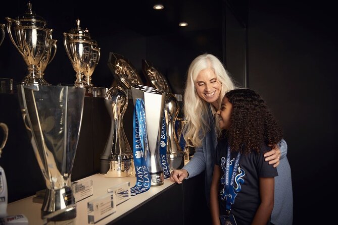 Chelsea FC Stadium Tours and Museum - The tunnel, dugouts, and press room