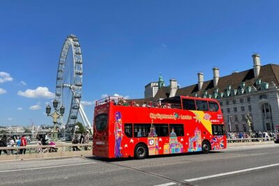 City Sightseeing London Hop-On Hop-Off Bus Tour & Bookable Extras