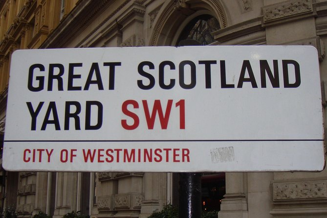 Crime and Policing London Walking Tour - Charing Cross, murder stories, and the blue lamp