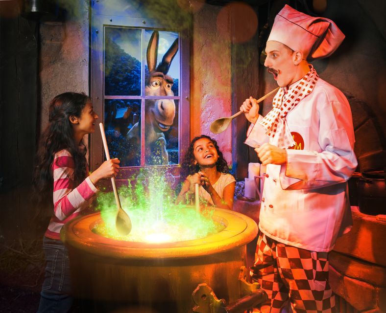 DreamWorks Shrek's Adventure and London Eye: Combo Ticket - Starting in Far Far Away at Shrek’s Adventure