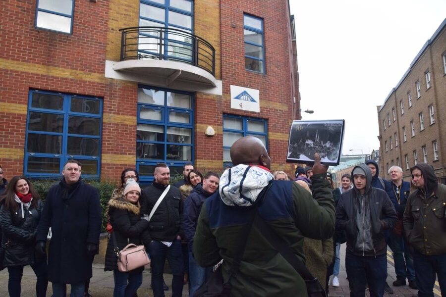 Gangster London Walking Tour with Actor Vas Blackwood - Walking through the Kray twins’ old East End