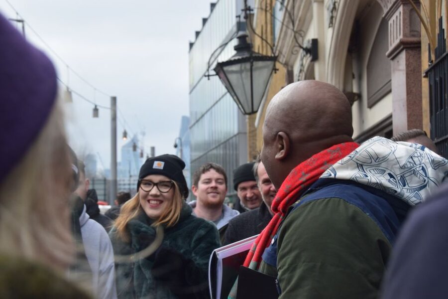 Gangster London Walking Tour with Actor Vas Blackwood - The Blind Beggar and the power of a real setting
