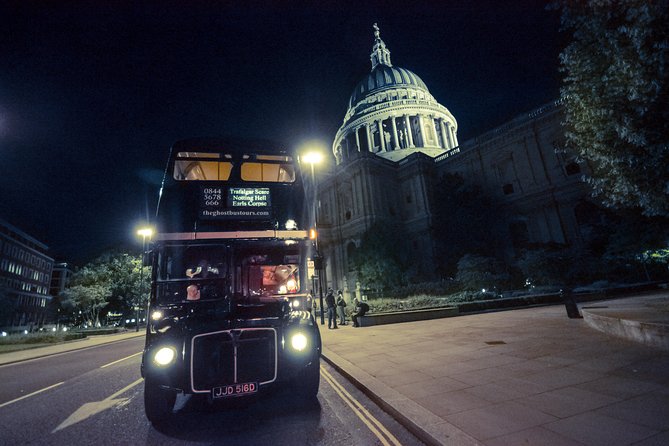 Ghost Bus Tour of London - Fleet Street, Newgate Prison, and Sweeney Todd