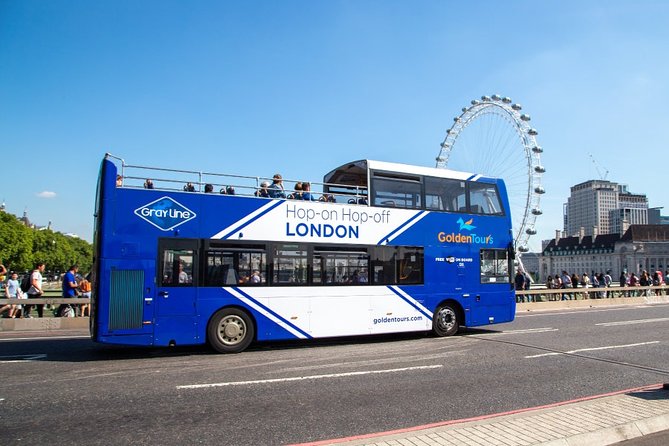 Gray Line London Hop-On Hop-Off Bus Tour with Optional Cruise - Commentary, guides, and the view from the top deck