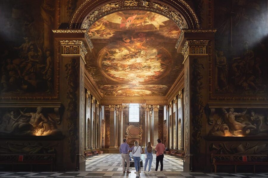 Greenwich: Painted Hall Entry and Old Royal Naval College - Is the $23 admission good value?
