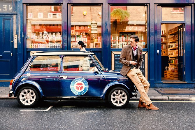 Half Day Tour in a classic Mini Cooper - Borough Market for a coffee break