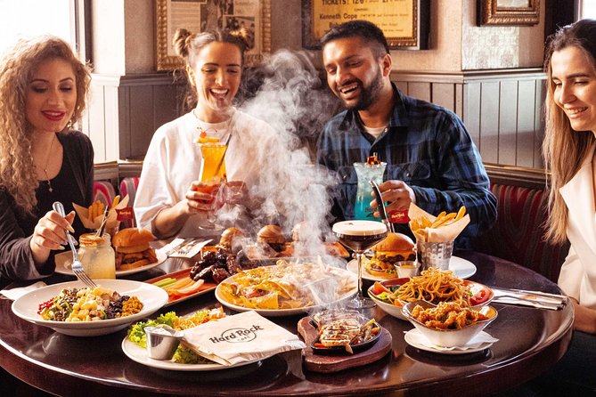 Hard Rock Cafe London Old Park Lane with Set Menu for Lunch or Dinner - How the two-hour meal works