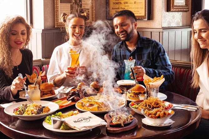 Hard Rock Cafe Piccadilly Circus with Set Menu for Lunch or Dinner - Hard Rock Cafe Piccadilly Circus, a meal inside a music museum