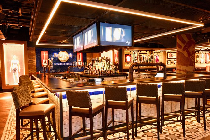 Hard Rock Cafe Piccadilly Circus with Set Menu for Lunch or Dinner - A lively stop for families and music fans