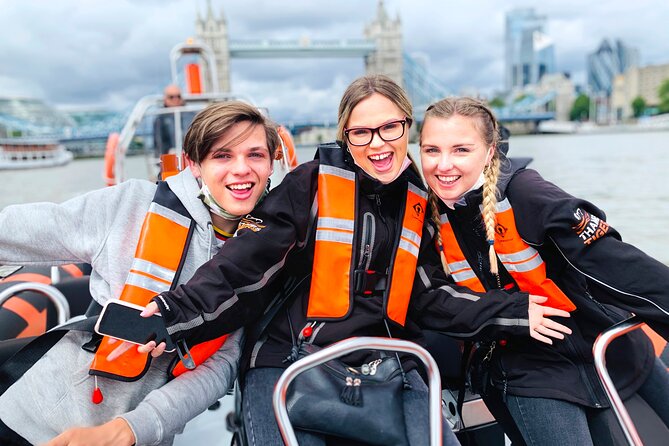 Iconic Sights of London: High-Speed Boat Trip - The final turn near the O2 Arena