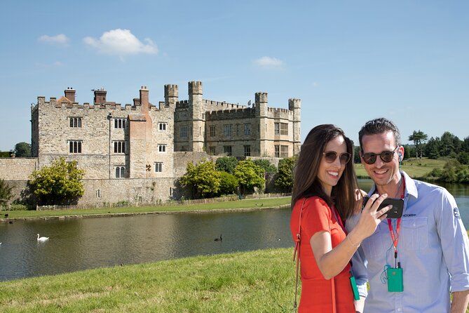 Leeds Castle Canterbury and Dover Private Tour from London - Leeds Castle, a royal retreat with room to wander