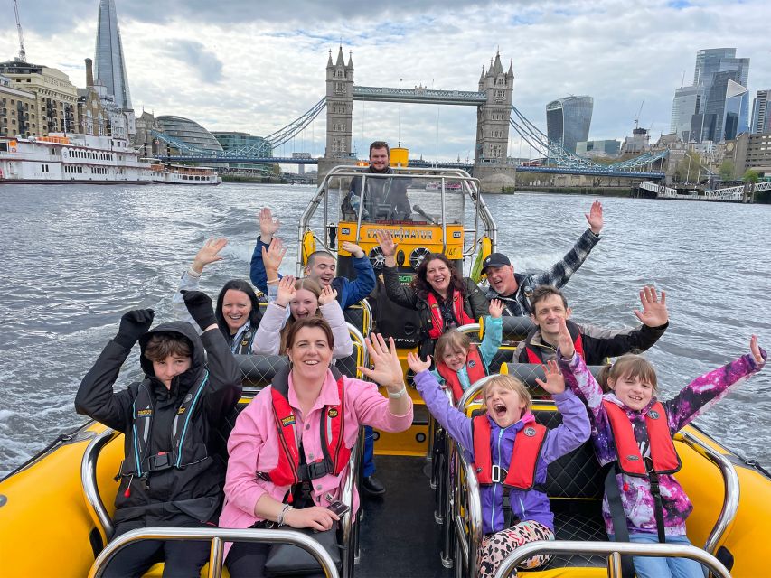 London: 20-Minute Tower RIB Blast from Tower Pier - Key points to know before booking