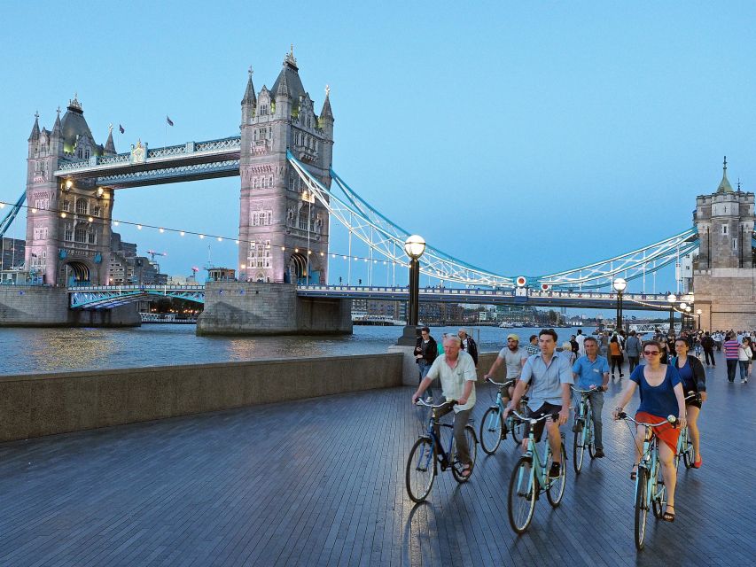 London: 3-Hour Sunset Bike Tour - Tower Bridge and St Katherine’s Dock set the tone
