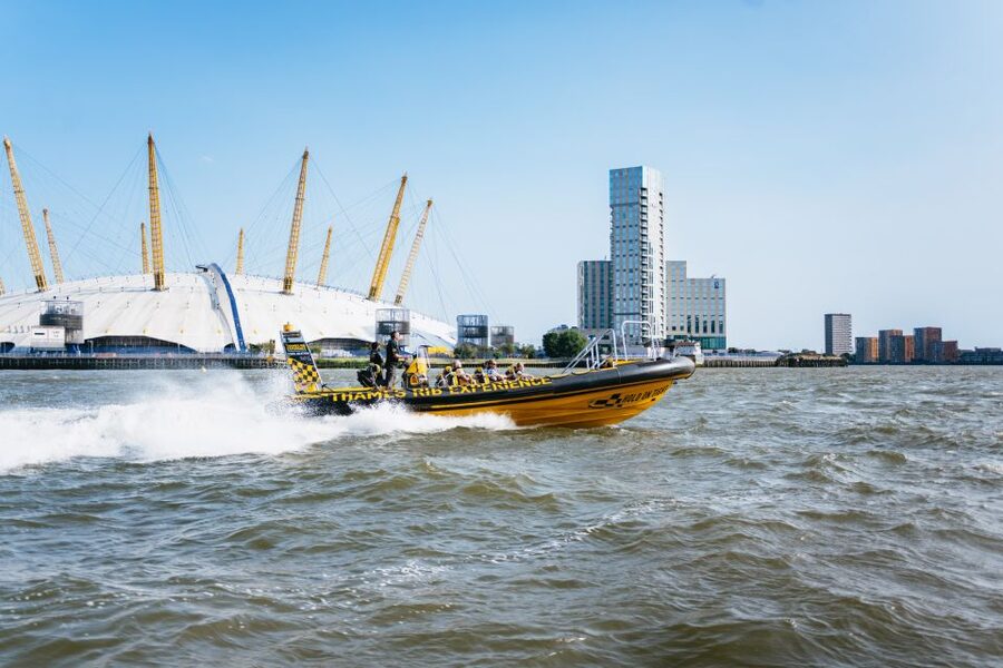 London: 45-Minute Speedboat Sightseeing Tour - The Shard, HMS Belfast, and the Tower of London