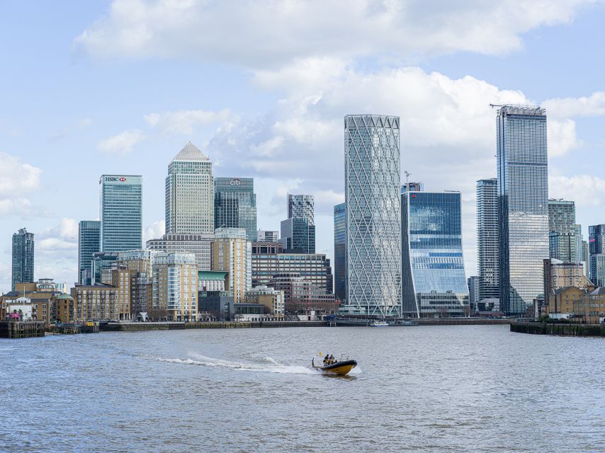 London: 70-Minute Thames Barrier Speedboat Tour - From Westminster to Tower Bridge, London opens up from the water