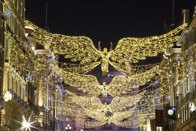 London by Night Bus Tour with Christmas Lights and Live Guide - Seeing London’s lights from Belvedere Road