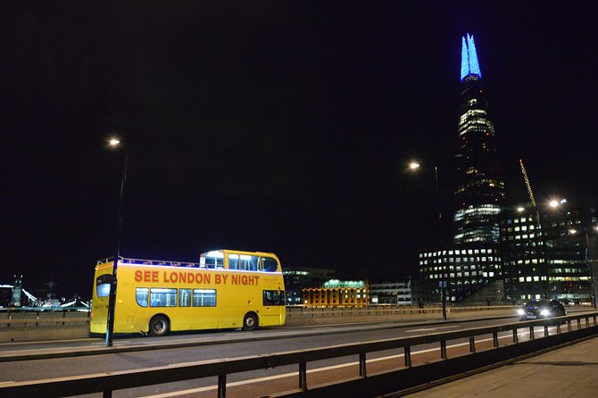 London by Night Sightseeing Tour - Open Top Bus - Kensington, Knightsbridge, and Harrods