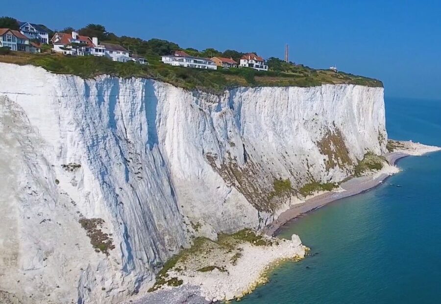 London: Canterbury Cathedral, Dover Castle, and White Cliffs - The White Cliffs of Dover and the English Channel