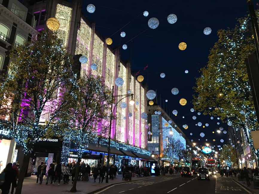 London Christmas Lights Open-Top Bus Tour. 2025 Early Bird - Why this short bus ride works at Christmas