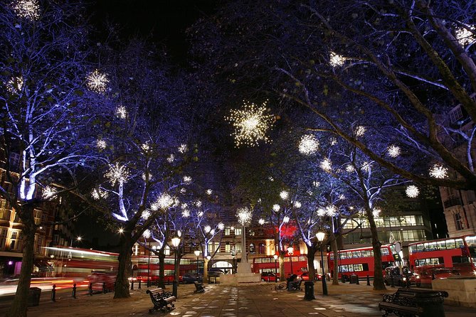 London Christmas Lights Tour by Vintage Double-Decker Bus - Oxford Street and Regent Street: the main Christmas payoff