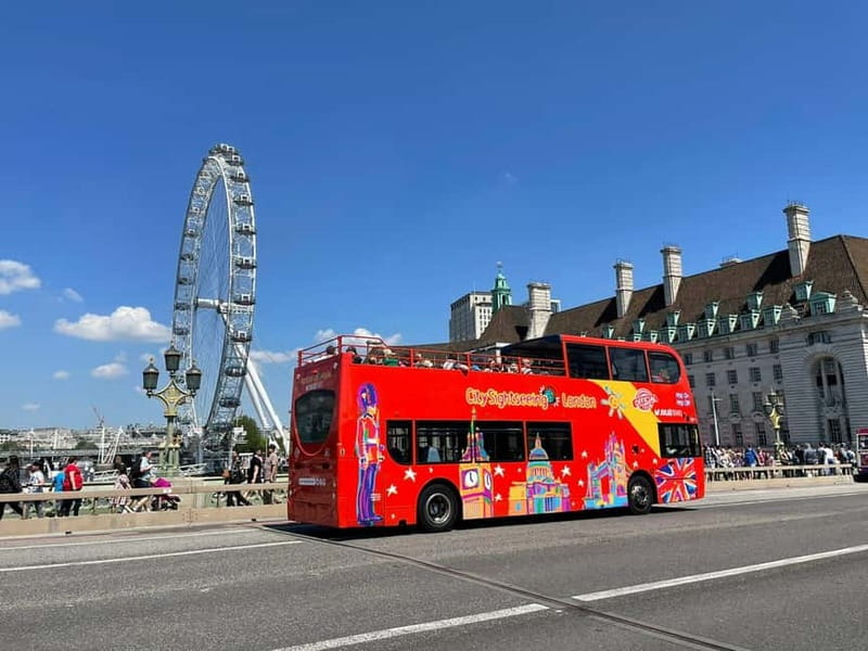 London: City Sights Hop-On Hop-Off Bus & Bookable Extras - Key points to know before booking
