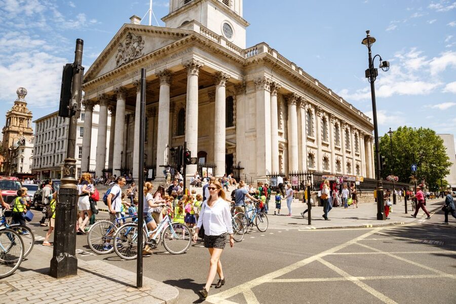 London: Classic Gold 3.5-Hour Bike Tour - Trafalgar Square and Covent Garden