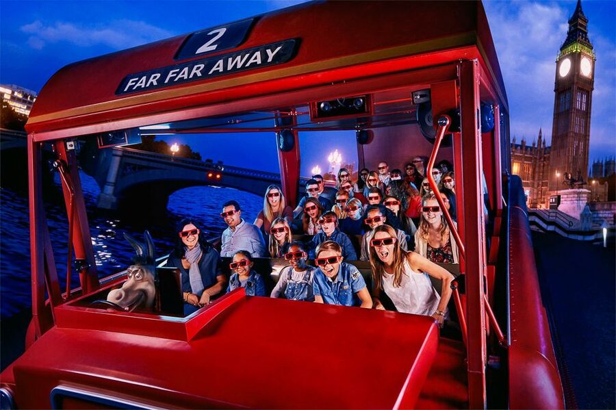London: DreamWorks Shrek's Adventure Tour - What the 4D effects add