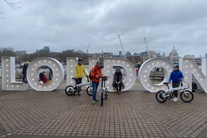 London E-Bike tour & Borough market - Why an e-bike works well for central London