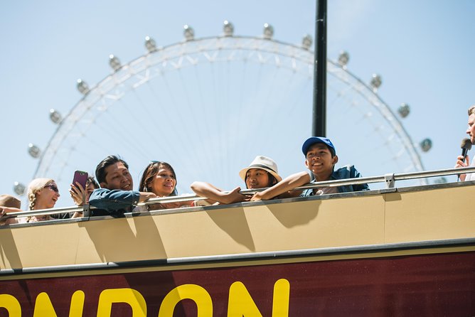 London Eye Ticket, Big Bus Hop-on Hop-Off Tour & River Cruise - The green route serves the British Museum and major rail stations