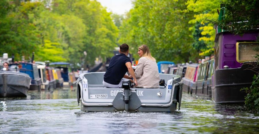 London: GoBoat Rental for Regent's Canal & Paddington Basin - Choosing between one, two, and three hours