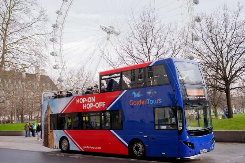 London: Golden Tours Gray Line Hop-on Hop-off Bus Tour - Key points at a glance