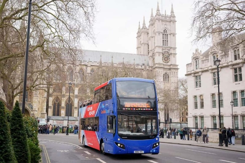 London: Golden Tours Gray Line Hop-on Hop-off Bus Tour - Red Route: Westminster, parks, and northern London