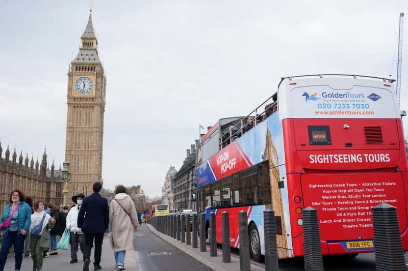 London: Golden Tours Gray Line Hop-on Hop-off Bus Tour - The Thames boat ride is worth planning around