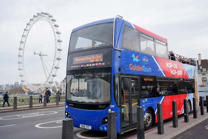 London: Golden Tours Gray Line Hop-on Hop-off Bus Tour - Blue Route: London’s big sights in one circuit
