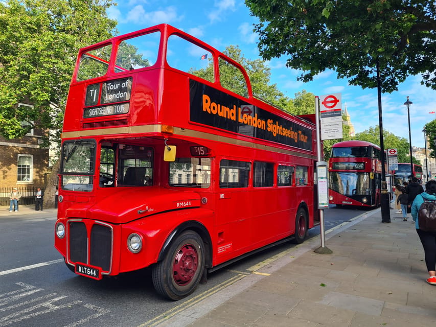 London: Guided Sightseeing Tour on a Vintage Open-Top Bus - Monument, the Tower of London, and Tower Bridge