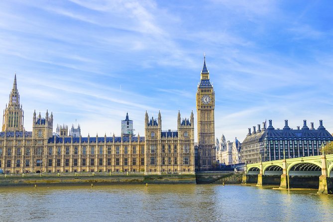 London: Guided Tour Westminster Abbey + Optional Parliament Entry - Big Ben, Elizabeth Tower, and the riverfront