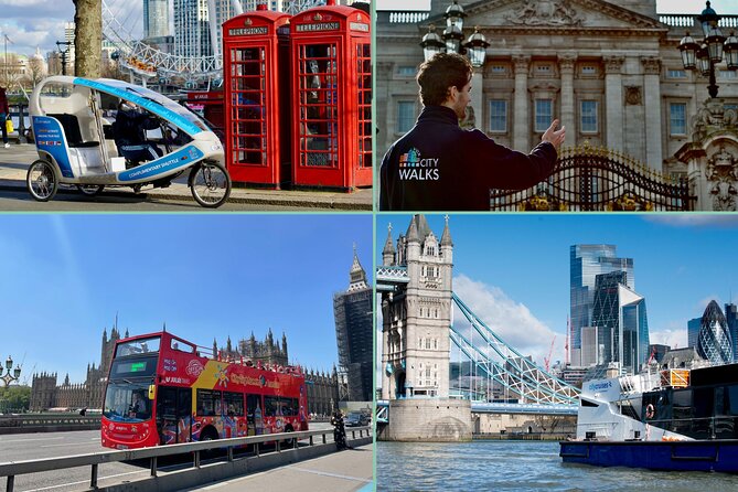 London: Harry Potter Walk, Hop-on Hop-off Bus Tour and Cruise - Tower Bridge, the Tower of London, and St Paul’s