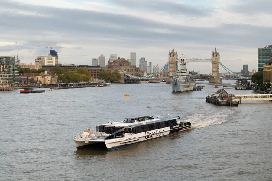 London: Hop-On Hop-Off 1-Day River Sightseeing Adventure - The London Eye, Globe, and Shard: London’s changing riverfront
