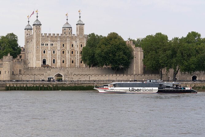 London: Hop-On Hop-Off 1 Day River Thames Adventure - Uber Boat - Tower Pier and Tower Millennium Pier for the strongest historic stretch