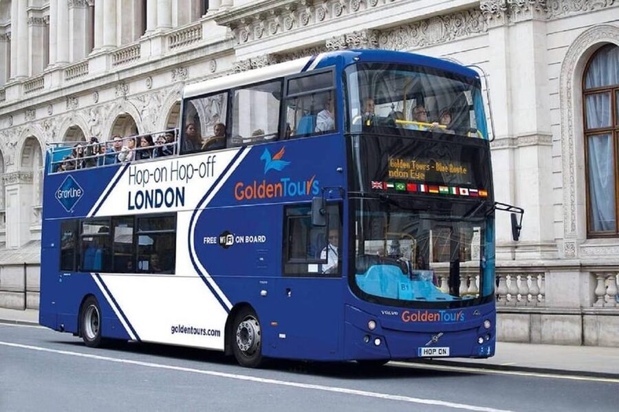 London: Hop-on Hop-off Bus Tour and Madame Tussauds Ticket - Taking the Thames boat from Westminster to the Tower