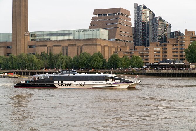 London: IFS Cable Car + Uber Boat One Way River Thames Cruise - How much value you get for $33.15