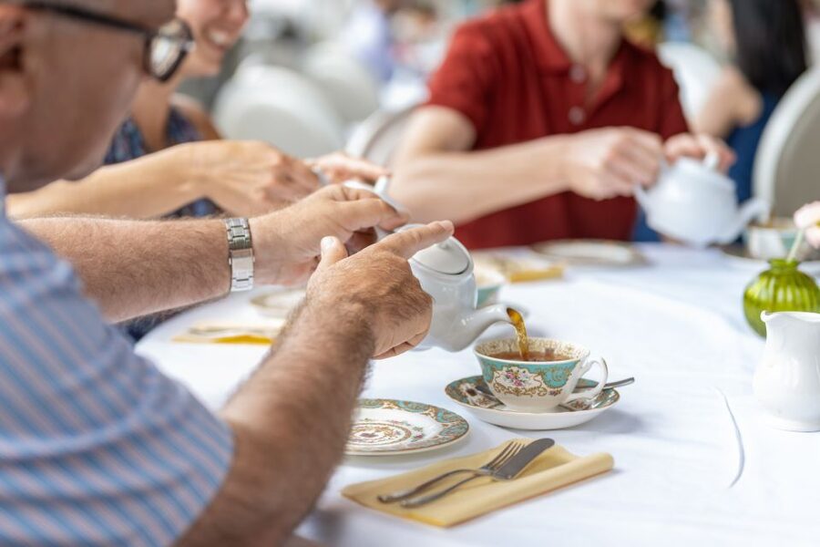 London: Kensington Palace Gardens Tour with Royal High Tea - Afternoon tea in the Orangery