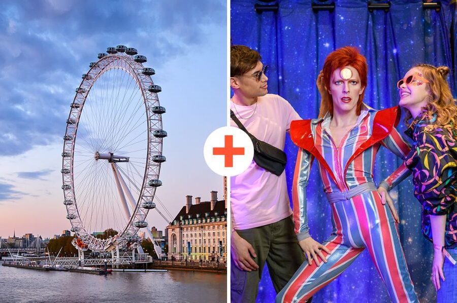 London: London Eye and Madame Tussauds Combo Ticket - Who will enjoy this combination most?