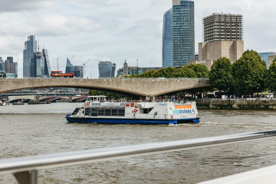 London: London Eye, River Cruise, & Hop-on Hop-off Bus Tour - The Thames cruise from Westminster to Tower Pier