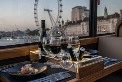 London Luxury Dinner Experience with Panoramic City Views