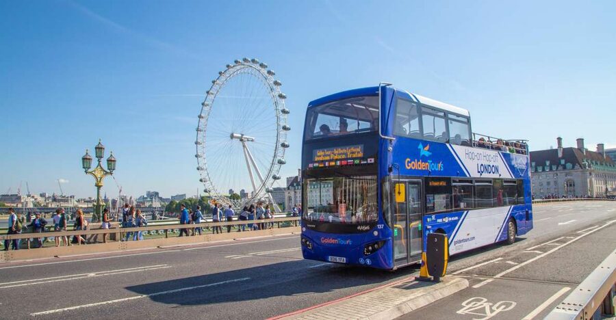 London: Panoramic Open-Top Bus Tour - Live guides, audio commentary, and the human touch