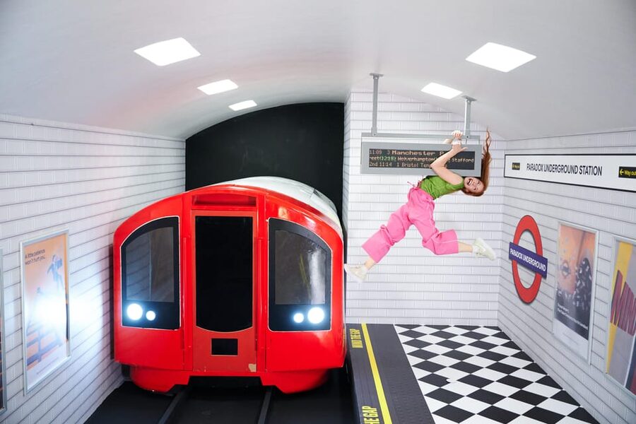 London: Paradox Museum Entry Ticket - The Camouflage Room and the art of disappearing